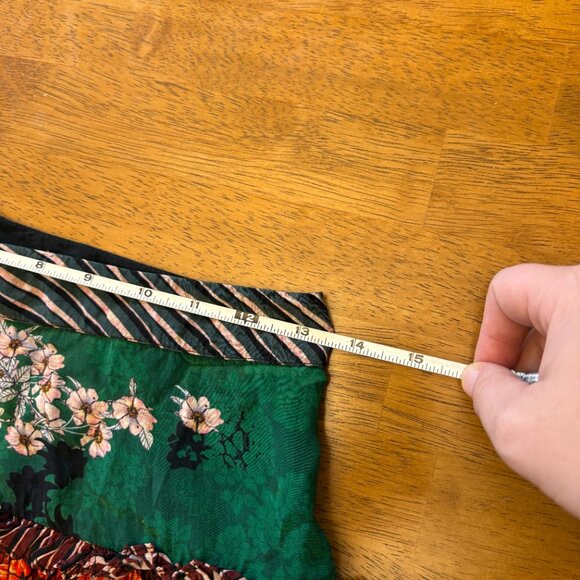 Anthropologie Bhanuni by Jyoti Tiered Colourful Maxi Skirt Size 0 - Picture 7 of 14